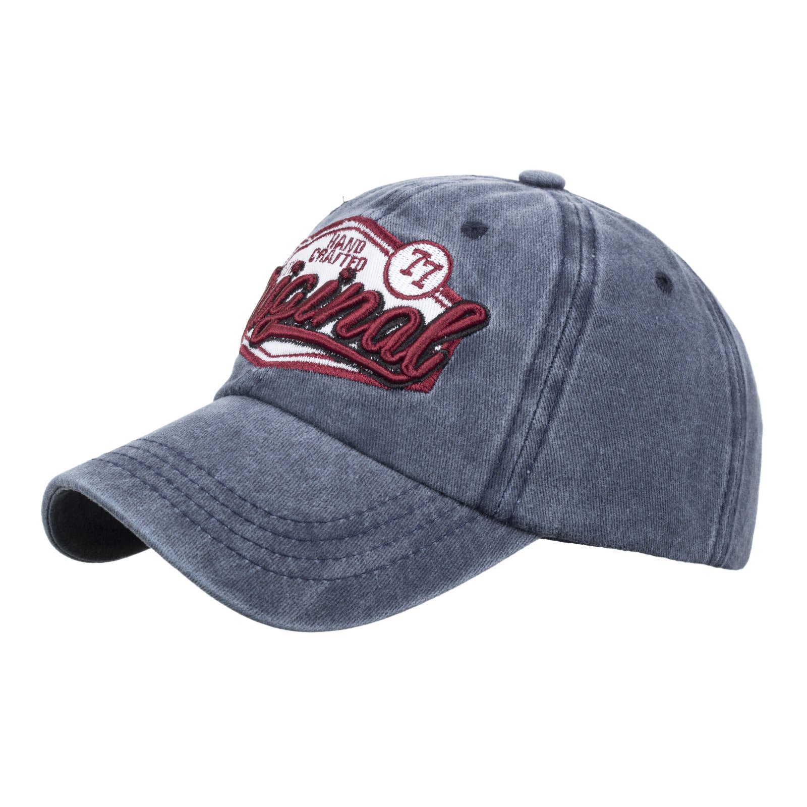 Wholesale 3D embroidered distressed baseball cap